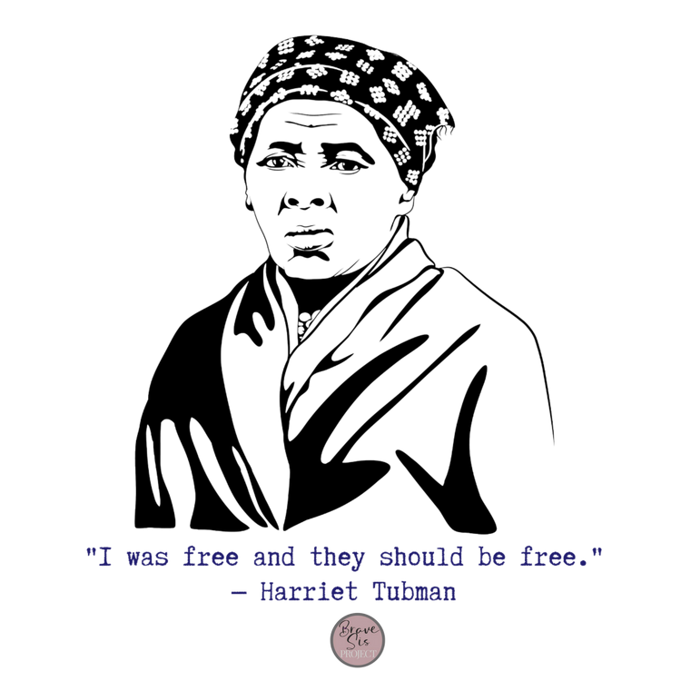 Harriet Tubman "I Was Free and They Should be Free" Eco Tote Bag