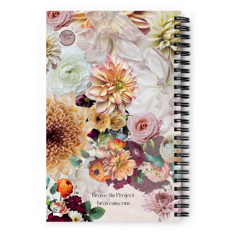 Marsha P.  Johnson "I May Be Crazy But That Don't Make Me Wrong" Spiral notebook