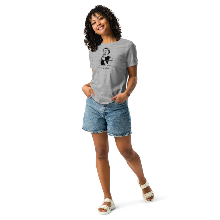 Yuri Kochiyama "Consciousness is Power" Relaxed t-shirt