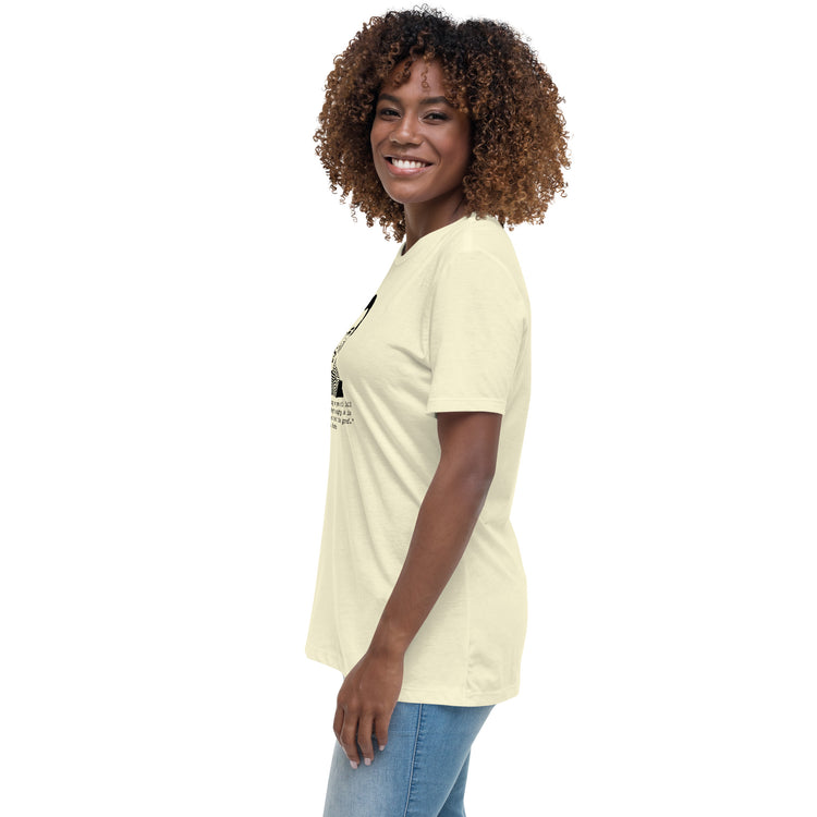 Rosa Parks "Stand for something or you will fall for anything" relaxed t-shirt