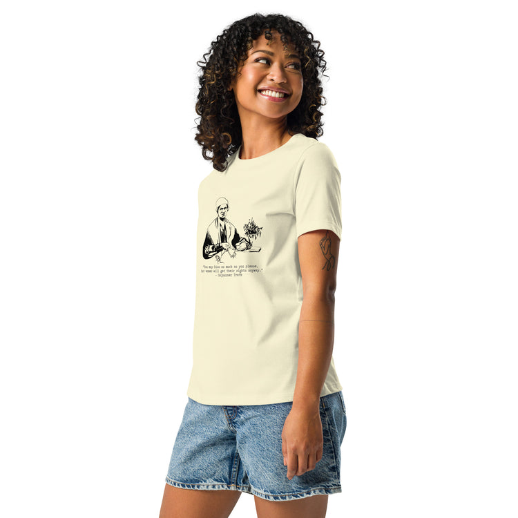 Sojourner Truth "Women Will Get Their Rights" Relaxed t-shirt