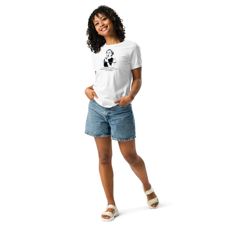 Yuri Kochiyama "Consciousness is Power" Relaxed t-shirt
